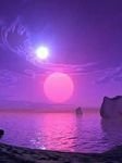 pic for Purple sunset
